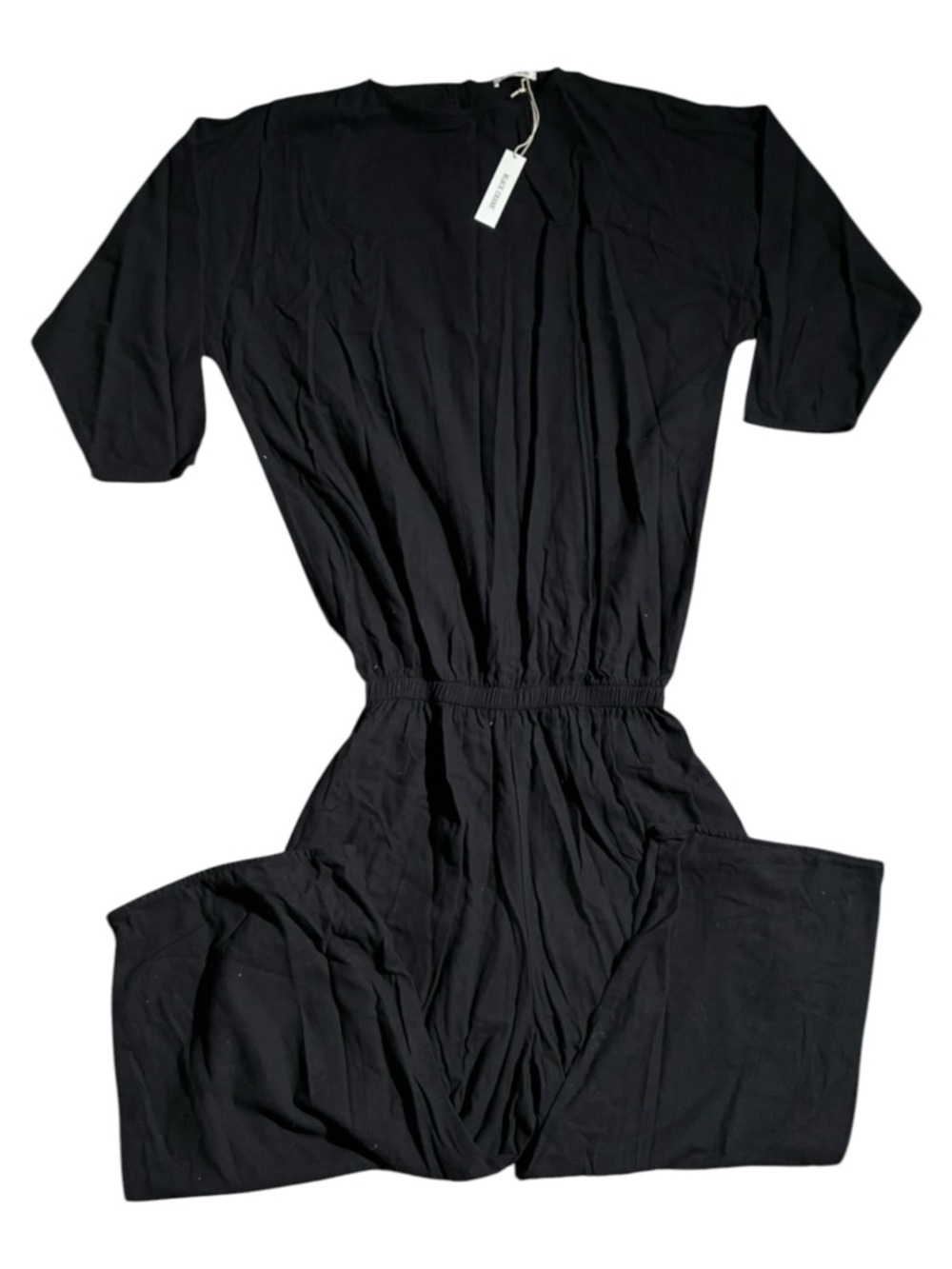 Black Crane Lagenlook Black Balloon Jumpsuit - Picture 3 of 5